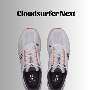 Cloudsurfer Next White Flame ON Running NEW Athletic Shoes size 11
